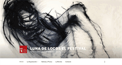 Desktop Screenshot of lunadelocoselfestival.org